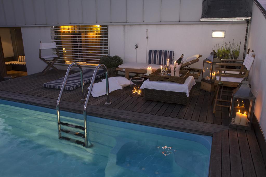 Pavi Apts Ljubljana - Private Rooftop Swimming Pool Kamer foto